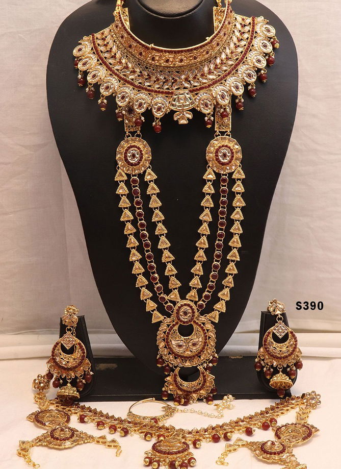 TEW Traditional Designer Chokar And Long Bridal Necklace Set Collection